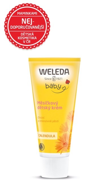 Měsíčkový dětský krém 75 ml Weleda